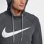 Nike Mens Dry Training Hoodie - Charcoal Heather - thumbnail image 3