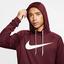 Nike Mens Dry Training Hoodie - Night Maroon - thumbnail image 5