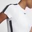 Nike Womens Zonal Cooling Tennis Top - White/Black - thumbnail image 4