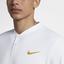 Nike Mens Dri-FIT Advantage Polo - White/Gold Leaf - thumbnail image 4