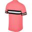 Nike Mens Advantage Tennis Polo - Lava Glow/Black - thumbnail image 2