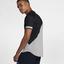 Nike Mens Zonal Cooling Challenger Tennis Top - Black/Grey - thumbnail image 4