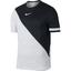 Nike Mens Zonal Cooling Challenger Tennis Top - Black/White - thumbnail image 1