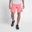 Nike Mens Flex Ace 9 Inch Shorts - Lava Glow/Black