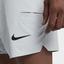 Nike Mens Court Flex Ace 7 Inch Shorts - Pure Platinum Grey - thumbnail image 2