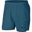 Nike Mens Court Flex Ace 7 Inch Shorts - Green Abyss/Black - thumbnail image 1