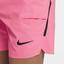 Nike Mens Court Flex Ace 7 Inch Shorts - Sunset Pulse/Black - thumbnail image 7