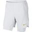 Nike Mens Flex Ace 7 Inch 2-in-1 Tennis Shorts - White/Gold - thumbnail image 1