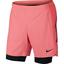 Nike Mens Flex Ace 7 Inch 2-in-1 Tennis Shorts - Lava Glow/Black - thumbnail image 1