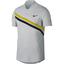 Nike Mens Zonal Cooling RF Advantage Top - Vast Grey/Bright Citron - thumbnail image 8