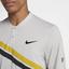 Nike Mens Zonal Cooling RF Advantage Top - Vast Grey/Bright Citron - thumbnail image 2
