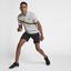 Nike Mens Zonal Cooling RF Advantage Top - Vast Grey/Bright Citron - thumbnail image 7