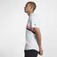 Nike Mens Zonal Cooling RF Advantage Top - White/Lava Glow - thumbnail image 2