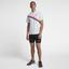 Nike Mens Zonal Cooling RF Advantage Top - White/Lava Glow - thumbnail image 4