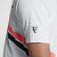 Nike Mens Zonal Cooling RF Advantage Top - White/Lava Glow - thumbnail image 6