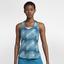 Nike Womens Pure Tennis Tank Top - Blue Force/White - thumbnail image 3