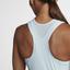 Nike Womens Zonal Cooling Slam Tank - Glacier Blue/White - thumbnail image 4