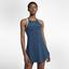 Nike Womens Maria Tennis Dress - Blue Force/Metallic Silver - thumbnail image 3