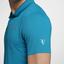 Nike Mens Zonal Cooling RF Advantage Polo - Force/Metallic Silver - thumbnail image 4