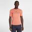 Nike Mens AeroReact Rafa Top - Hyper Crimson/Bright Mango - thumbnail image 3