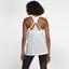 Nike Womens Flex Training Tank - White/Black - thumbnail image 4