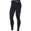 Nike Womens Pro Tights - Black/White - thumbnail image 1