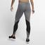 Nike Womens Pro Tights - Grey/Black - thumbnail image 3