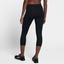 Nike Womens Pro Capri Leggings - Black/White - thumbnail image 5