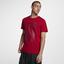 Nike Mens Court Tennis T-Shirt - Gym Red/Team Red - thumbnail image 3