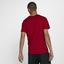 Nike Mens Court Tennis T-Shirt - Gym Red/Team Red - thumbnail image 4
