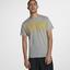 Nike Mens RF T-Shirt - Dark Grey Heather/Bright Citron - thumbnail image 3