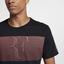 Nike Mens RF T-Shirt - Black/Lava Glow - thumbnail image 2