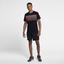 Nike Mens RF T-Shirt - Black/Lava Glow - thumbnail image 4