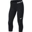 Nike Girls Pro Capri - Black - thumbnail image 1