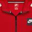 Nike Boys Air Full Zip Hoodie - University Red/Black/White - thumbnail image 4