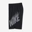 Nike Boys Dri-Fit Shorts GFX - Black/Cool Grey - thumbnail image 1