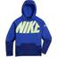 Nike Boys Therma GFX Hoodie - Blue - thumbnail image 1