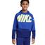 Nike Boys Therma GFX Hoodie - Blue - thumbnail image 4