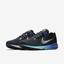 Nike Womens Zoom Structure 21 Running Shoes - Blue/Silver/Black - thumbnail image 5