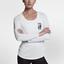 Nike Womens Court Dry Long-Sleeve Tennis Top - White - thumbnail image 3