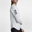 Nike Womens Court Dry Long-Sleeve Tennis Top - White - thumbnail image 4