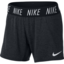 Nike Girls Dry Trophy Shorts - Black/White - thumbnail image 1