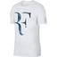 Nike Mens RF T-Shirt - White/Neo Turquoise - thumbnail image 1