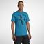 Nike Mens RF T-Shirt - Neo Turquoise/Black - thumbnail image 3