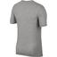 Nike Mens Dry Rafa T-Shirt - Grey Heather/Laser Orange - thumbnail image 2