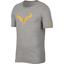 Nike Mens Dry Rafa T-Shirt - Grey Heather/Laser Orange - thumbnail image 1