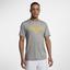 Nike Mens Dry Rafa T-Shirt - Grey Heather/Laser Orange - thumbnail image 3