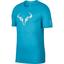Nike Mens Dry Rafa T-Shirt - Lagoon Pulse/White - thumbnail image 1