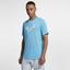 Nike Mens Dry Rafa T-Shirt - Lagoon Pulse/White - thumbnail image 3