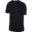 Nike Mens Court Graphic T-Shirt - Black/Neo Turquoise - thumbnail image 2